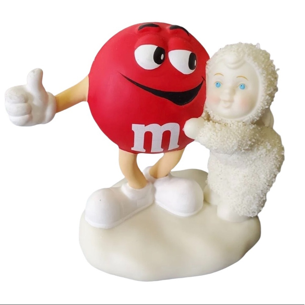 Snowbabies Department 56. “Red is my favorite color” 2004